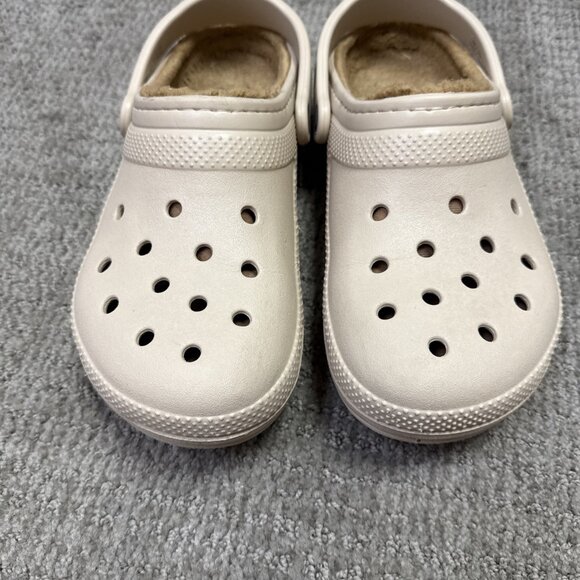 Crocs Slip On Shoes Beige Women’s Size 10 - Picture 5 of 9